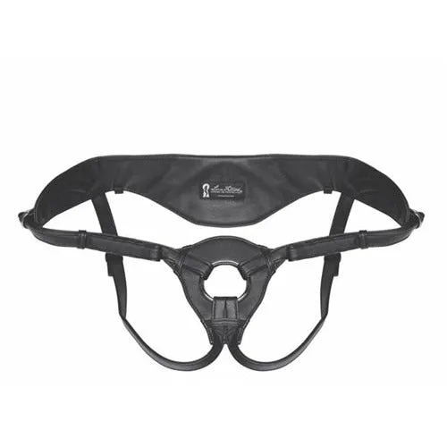 Patent Leather Strapon Harness Black Lux Fetish Female Sex Toys