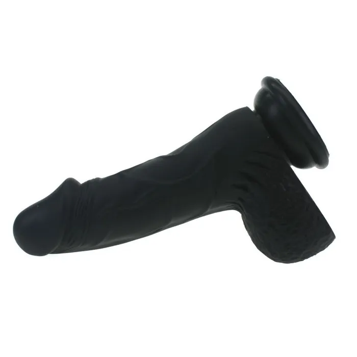 Pedro Thick Realistic Cock w Balls Black XMEN XMEN Dildos