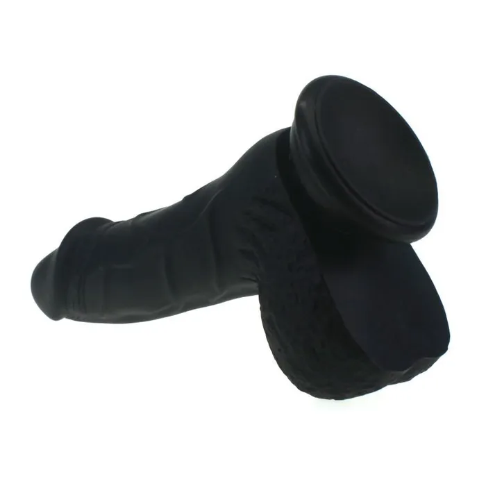 Pedro Thick Realistic Cock w Balls Black XMEN XMEN Dildos
