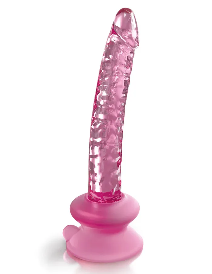 Pipedream Dildos Icicles No 86 Glass Dildo With Suction Cup 7 inch