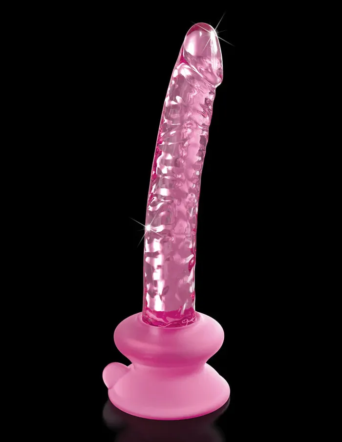 Pipedream Dildos Icicles No 86 Glass Dildo With Suction Cup 7 inch