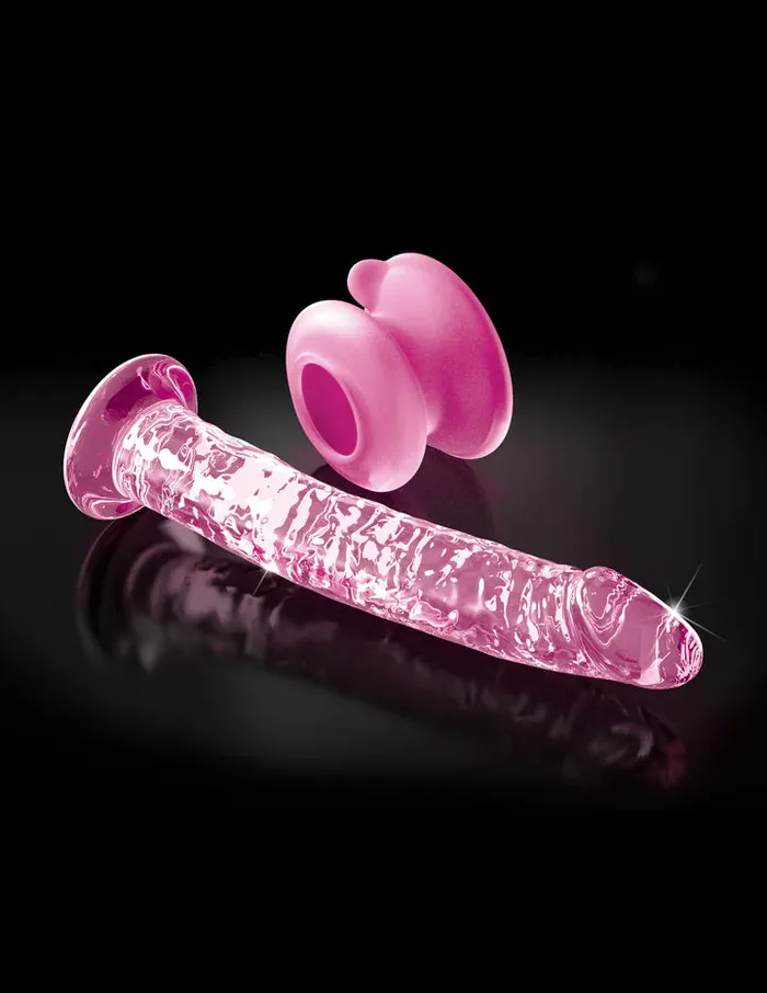 Pipedream Dildos Icicles No 86 Glass Dildo With Suction Cup 7 inch