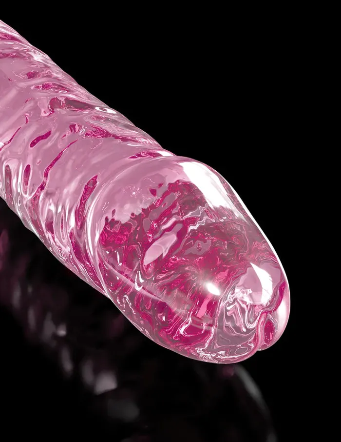 Pipedream Dildos Icicles No 86 Glass Dildo With Suction Cup 7 inch