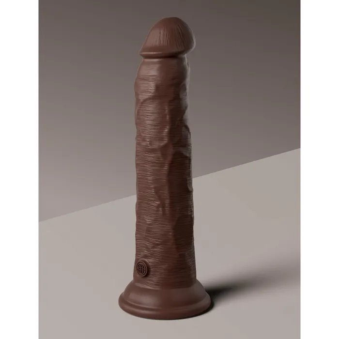 Pipedream King Cock Elite 9 Inch Vibrating Silicone Dual Density Cock With Remote Brown Female Sex Toys Pipedream King Cock Elite 9 Inch Vibrating Silicone Dual Density Cock With Remote Brown Female Sex Toys