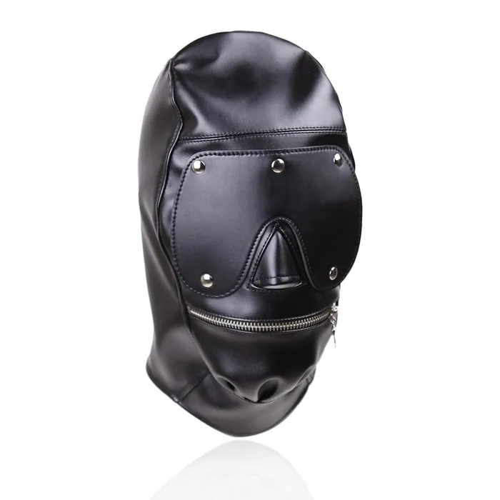 Restraints EVEs SECRETS PU Leather Eye Mask with Open Mouth Adult Erotic Gag Bondage for Couple Restraints EVEs SECRETS PU Leather Eye Mask with Open Mouth Adult Erotic Gag Bondage for Couple