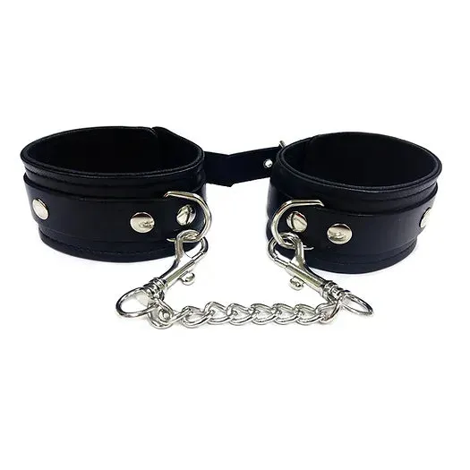 Restraints Rouge Garments Ltd Genuine Leather Ankle Cuffs Rouge Bondage Restraints Restraints Rouge Garments Ltd Genuine Leather Ankle Cuffs Rouge Bondage Restraints