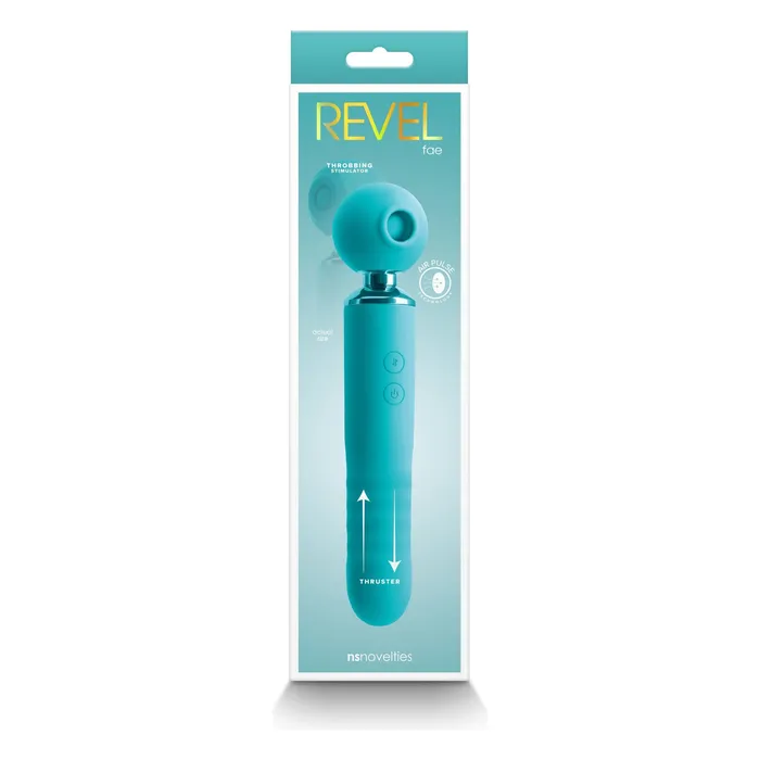Revel Fae Teal nsnovelties Vibrators Revel Fae Teal nsnovelties Vibrators