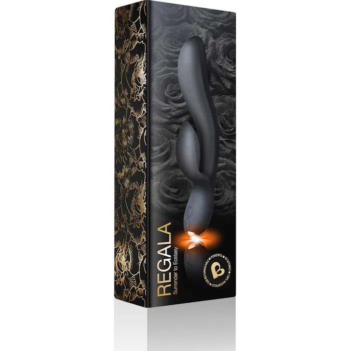 Rocks Off Vibrators Regala Rabbit Black
