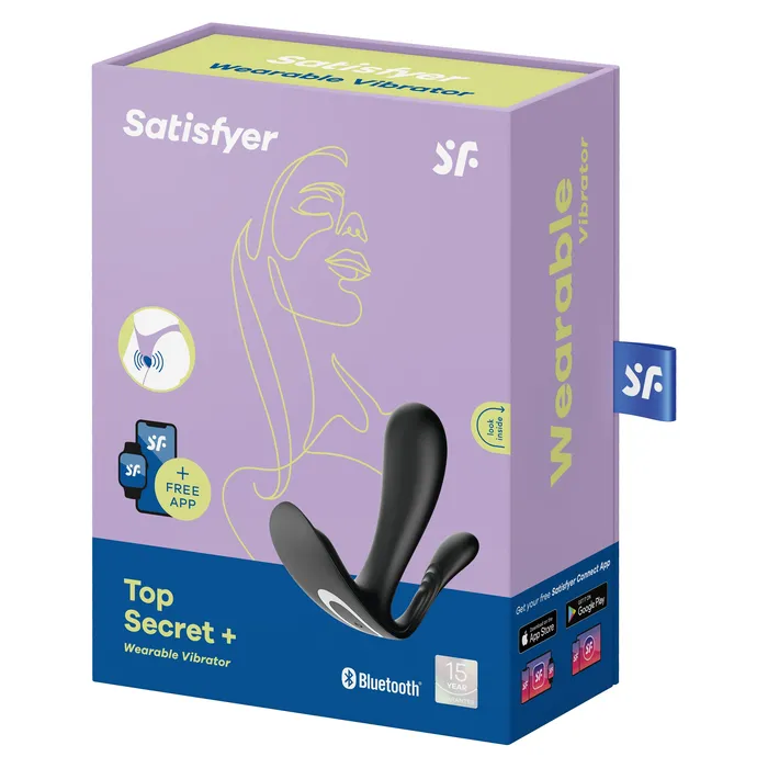 Satisfyer Top Secret Plus Black Anal Satisfyer Top Secret Plus Black Anal
