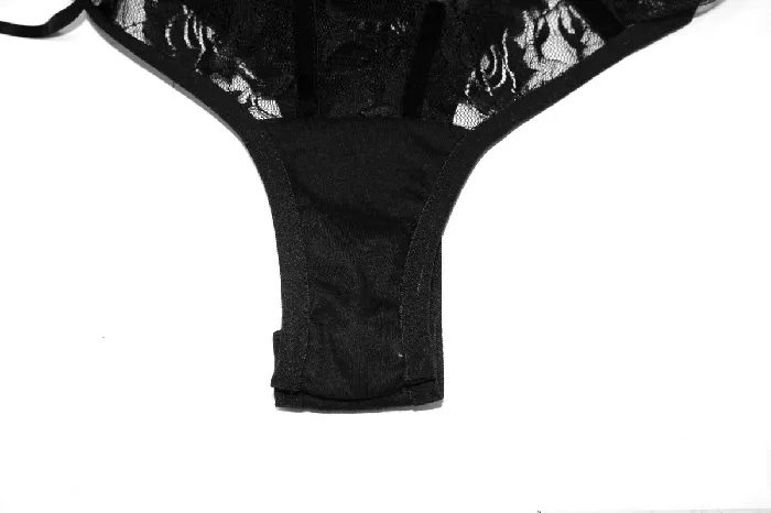 Sensual Lace Bodysuit Gothic Style Laceup Elastic Back EVEs SECRETS Couples