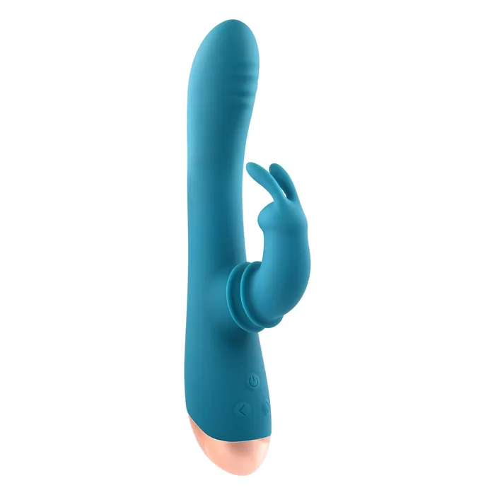 Shimmy and Shake Velvet Rabbit Blue Adam and Eve Vibrators