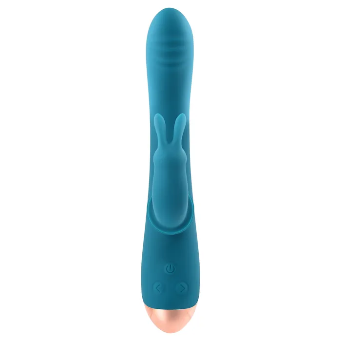 Shimmy and Shake Velvet Rabbit Blue Adam and Eve Vibrators Shimmy and Shake Velvet Rabbit Blue Adam and Eve Vibrators