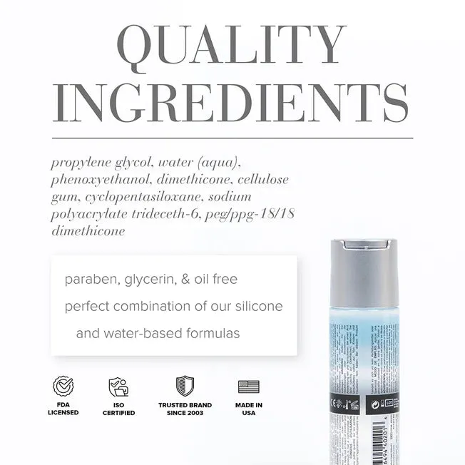 System JO Sexual Health Wellbeing JO Classic Hybrid Original Lubricant 2 fl oz 60 ml