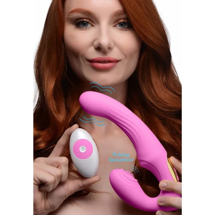 Vibrators 15x UPulse Pink XR Brands Strap U Vibrators 15x UPulse Pink XR Brands Strap U