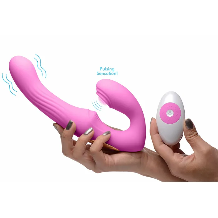 Vibrators 15x UPulse Pink XR Brands Strap U Vibrators 15x UPulse Pink XR Brands Strap U