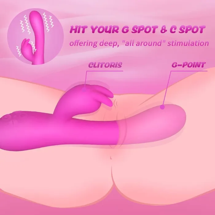 Vibrators Lusty Age Heating Rabbit G Spot Vibrator