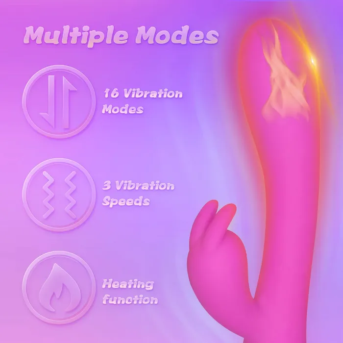 Vibrators Lusty Age Heating Rabbit G Spot Vibrator