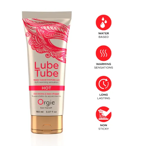 Vibrators Orgie Orgie Lube Tube Hot