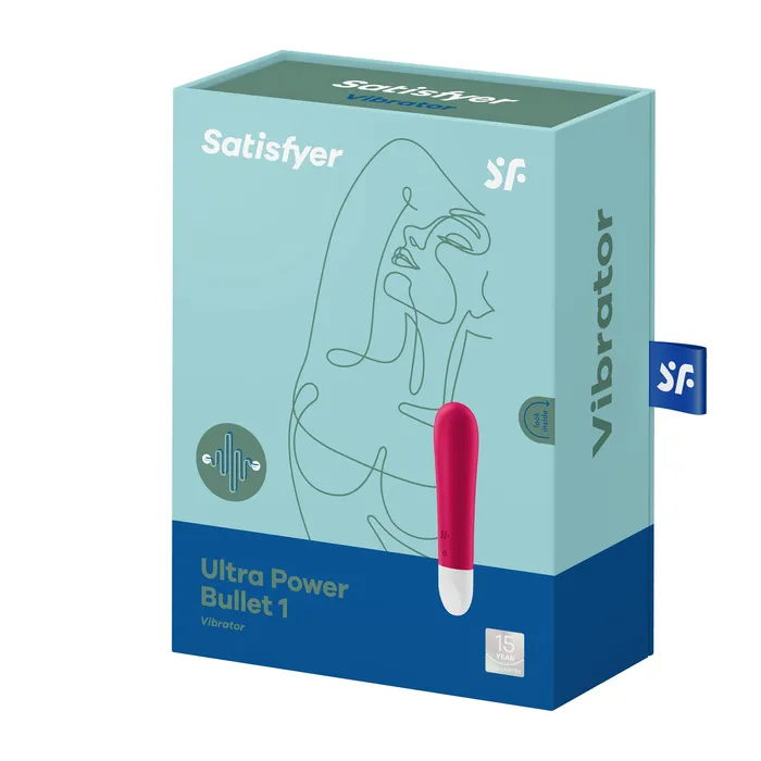 Vibrators Satisfyer Ultra Power Bullet 1 Red Vibrators Satisfyer Ultra Power Bullet 1 Red