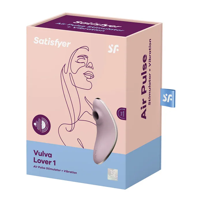 Windsor Satisfyer Vulva Lover 1 Air Pulse Violet Vibrators