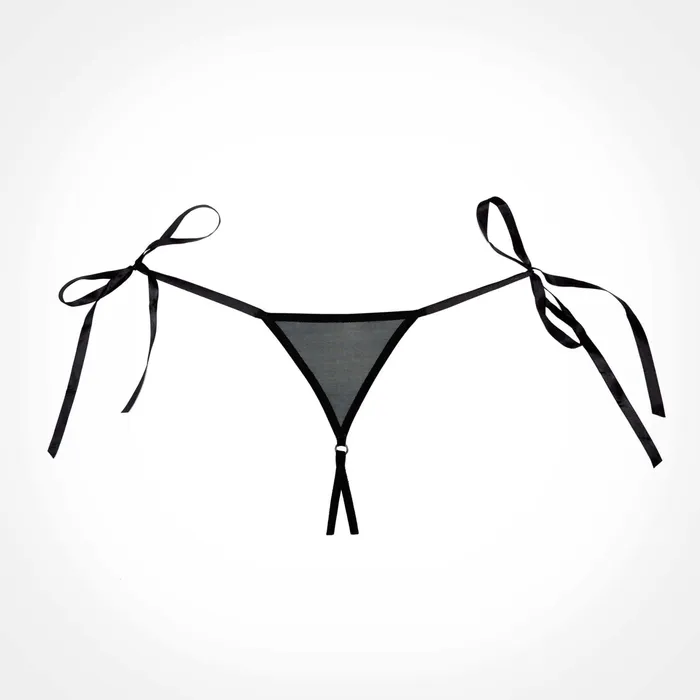 Allure Lingerie Crotchless Scalloped Lace Lolita Panty Female Sex Toys