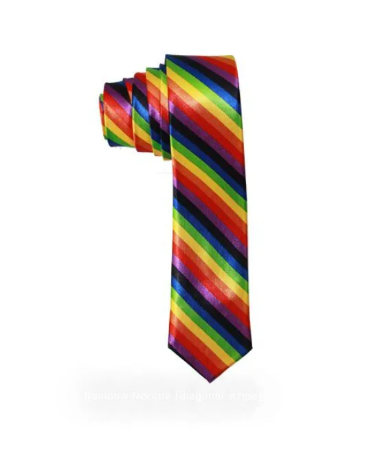 Anal Traveling Tickle Trunk Rainbow Tie