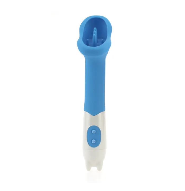 AotoWholesale China Vibrators Everyday Sexy Brush Clit Vibrator Blue