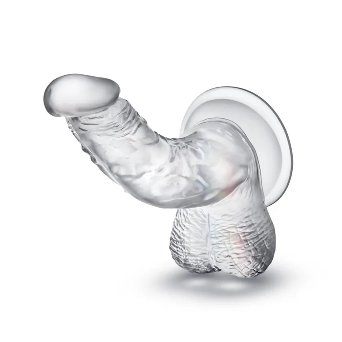 B Yours Diamond Sparkle 65 Dildo Clear Blush Female Sex Toys