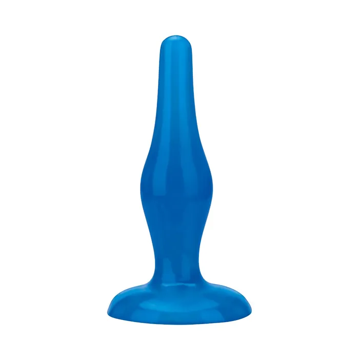 Blueline Anal Blue Line Easy Insertion Butt Plug Blue 475