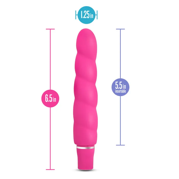 Blush Female Sex Toys Luxe Anastasia Multispeed Silicone Vibrator Pink Blush Female Sex Toys Luxe Anastasia Multispeed Silicone Vibrator Pink