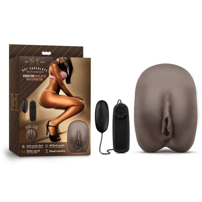 Blush Male Sex Toys Erin The Enchantress Vibrating Realistic Masturbator Hot Chocolate Blush Male Sex Toys Erin The Enchantress Vibrating Realistic Masturbator Hot Chocolate