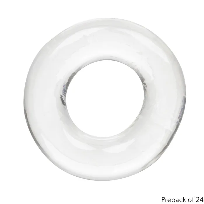 CalExotics Foil Pack Ring Clear Male Sex Toys