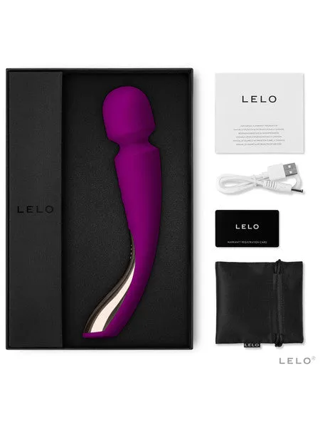 Calvista Vibrators LELO Smart Wand 2 Medium Deep Rose