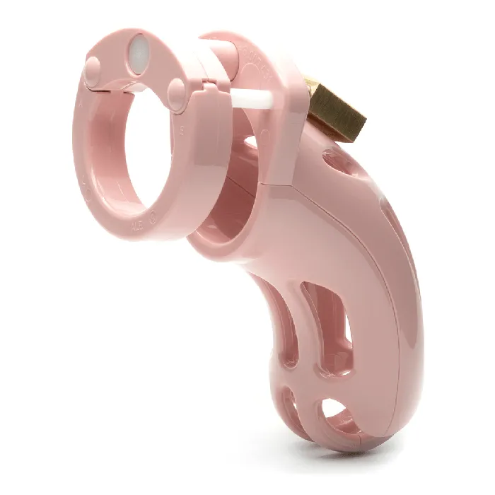 Chastity Kits The Curve Chastity Cock Cage Kit Pink CBX Male Sex Toys