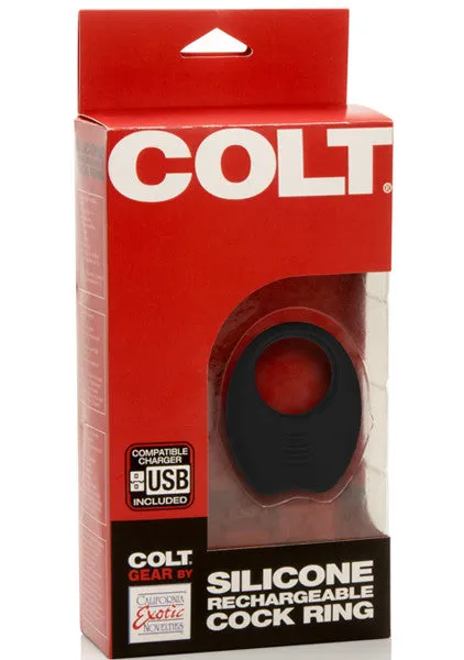 COLT Silicone Rechargeable Cock Ring COLT Gear Male Sex Toys
