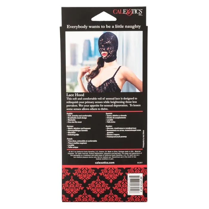 Couples Scandal Lace Hood CalExotics Couples Scandal Lace Hood CalExotics