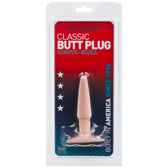 Doc Johnson Classic Butt Plug Flesh Small Doc Johnson Anal