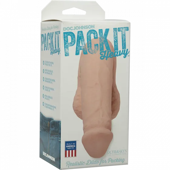 Doc Johnson Doc Johnson Pack It Heavy Vanilla Dildos