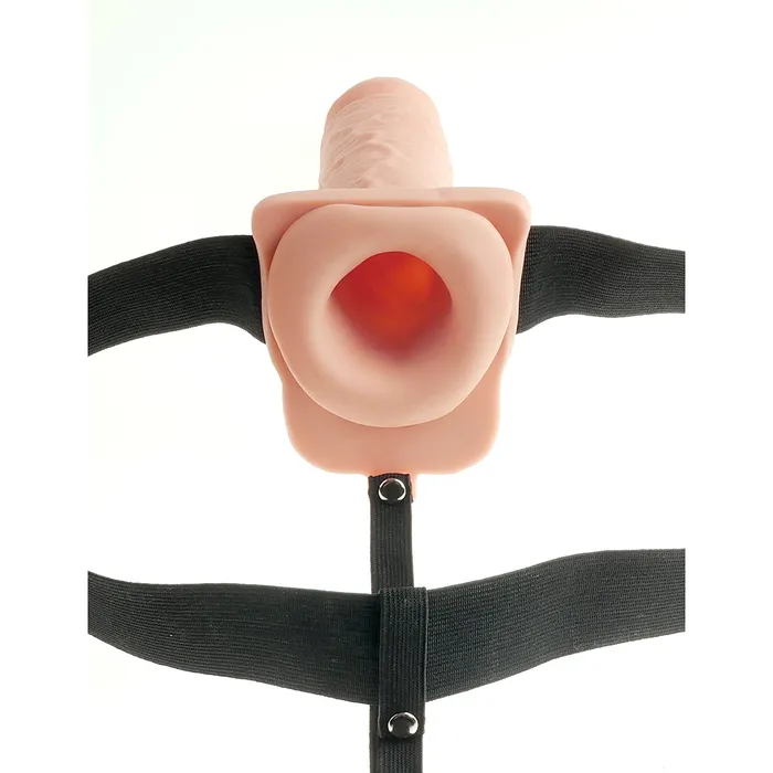 Fetish Fantasy 7 Hollow Rechargeable StrapOn with Balls Flesh Fetish Fantasy Female Sex Toys Fetish Fantasy 7 Hollow Rechargeable StrapOn with Balls Flesh Fetish Fantasy Female Sex Toys