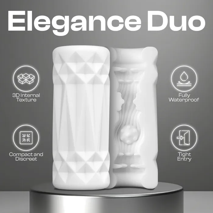 FRISKY BUSINESS SG Elegance Duo Manual Male Masturbator Male Sex Toys