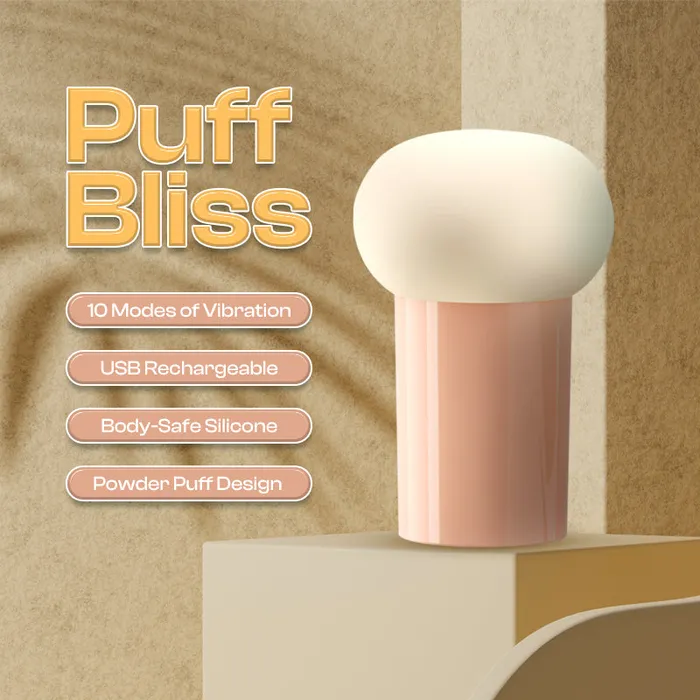 FRISKY BUSINESS SG Female Sex Toys Puff Bliss Mini Female Vibrator AV Rod