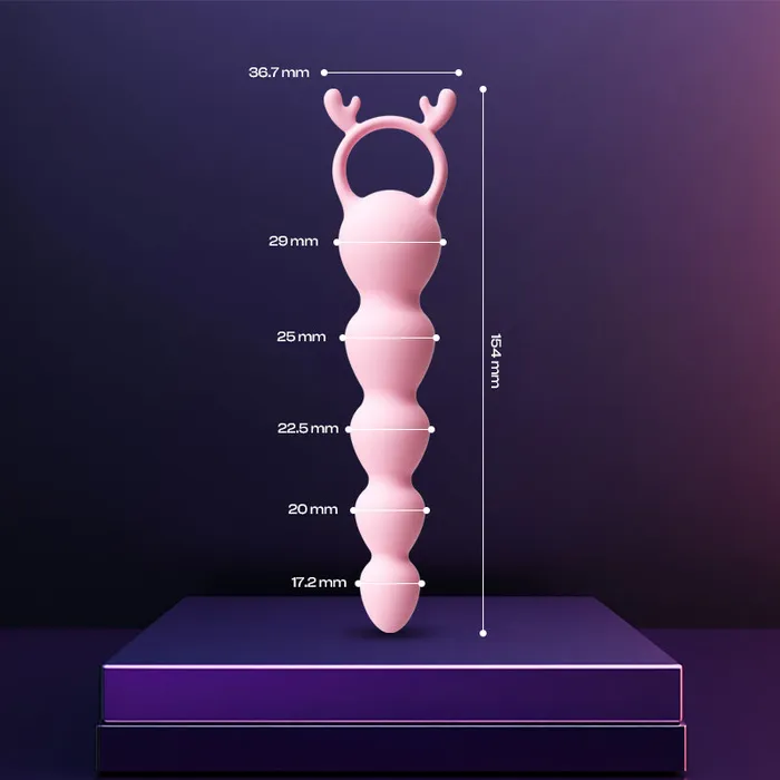 FRISKY BUSINESS SG Male Sex Toys Doe Delight APP Control Vibrating Anal Baton