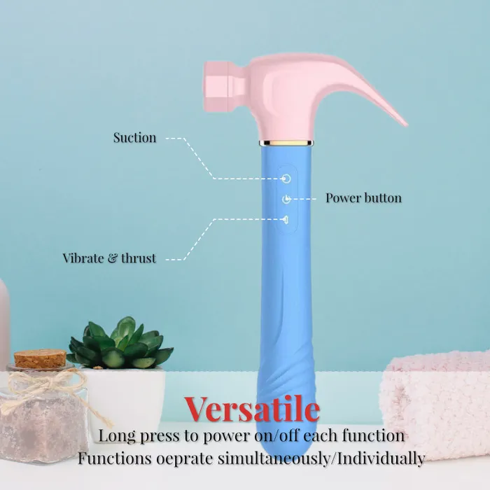 FRISKY BUSINESS SG Thors Touch Triple Stimulation Hammer Vibrator Vibrators