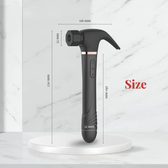 FRISKY BUSINESS SG Thors Touch Triple Stimulation Hammer Vibrator Vibrators