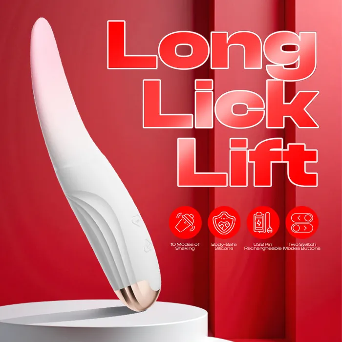 FRISKY BUSINESS SG Vibrators LongLick Lift Insertable Licking Vibrator