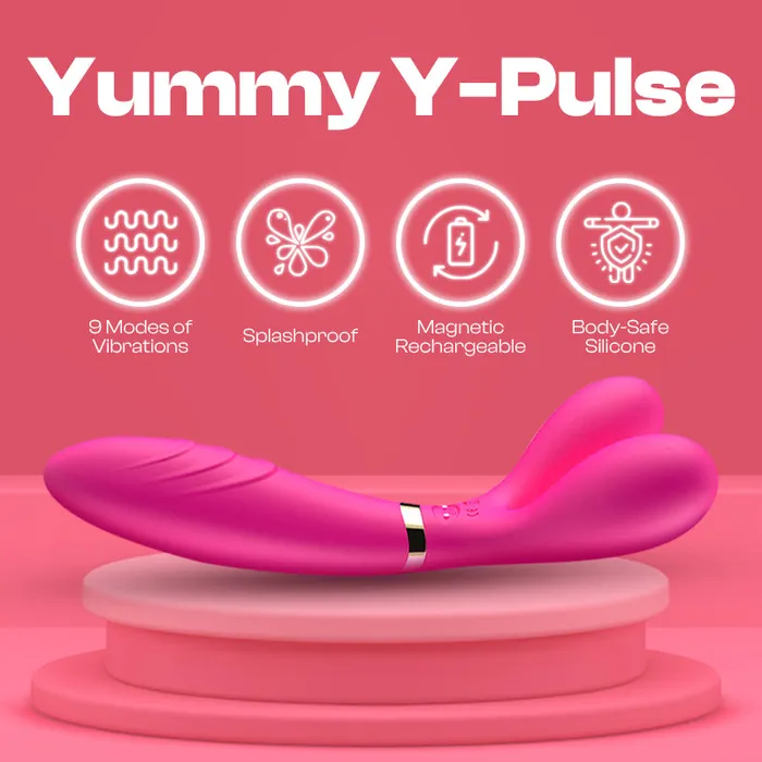 FRISKY BUSINESS SG Vibrators Yummy YPulse Wand Vibrator