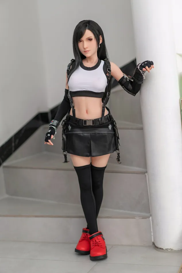 Games Game Lady 100 cm B Silicone Seamless Neck Tifa GAME LADY DOLL Games Game Lady 100 cm B Silicone Seamless Neck Tifa GAME LADY DOLL