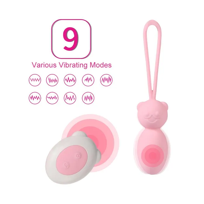 HEXHER Female Sex Toys Multifunctional Egg Vibrator 9 Modes