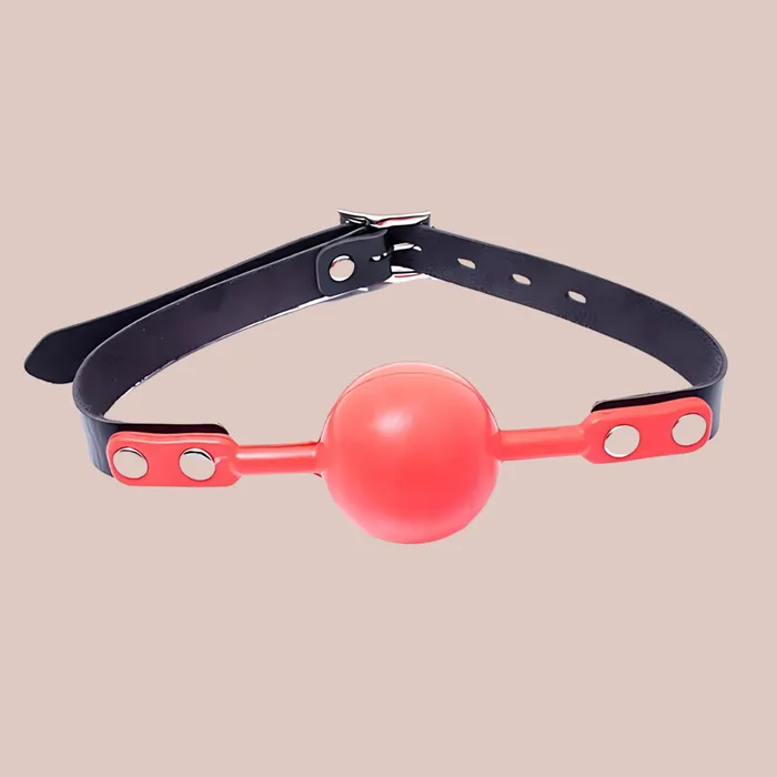 House of Chastity Male Sex Toys BDSM 48mm Single Strap Ball Gag