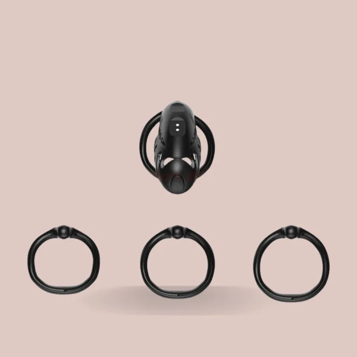 House of Chastity Male Sex Toys LOCKINK SEVANDA NAUTILUS ESTIM ELECTRIC SHOCK REMOTE CONTROL CHASTITY CAGE KIT
